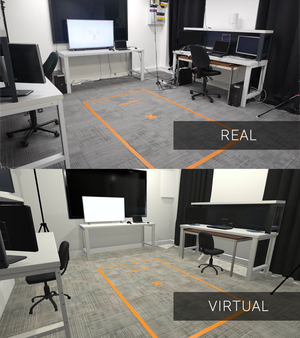 Studying the Mental Effort in Virtual Versus Real Environments
